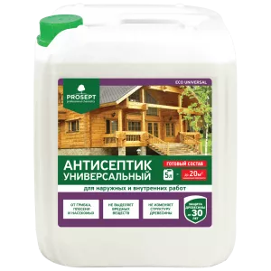 Антисептик универсальный для внутр. и наружн. PROSEPT ECO UNIVERSAL, 5Л